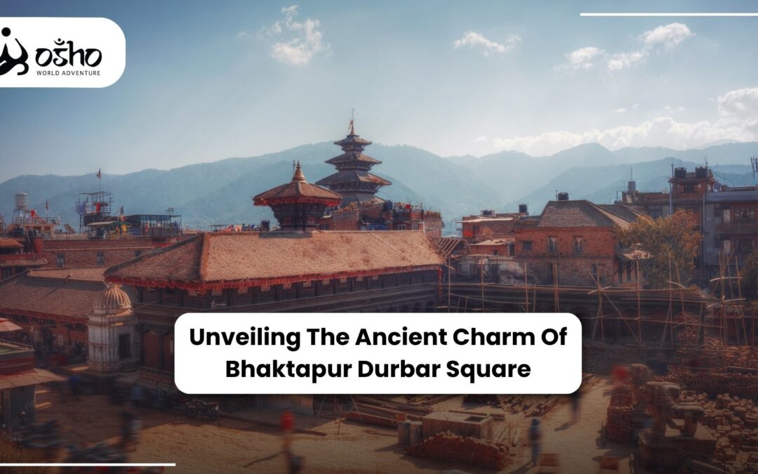 Ancient picture of Bhaktapur Durbar Square